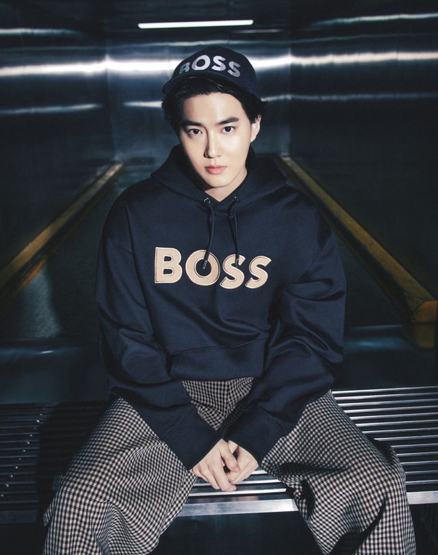 엑소 수호, 보스와 파트너십 계약…"협업 기대돼"