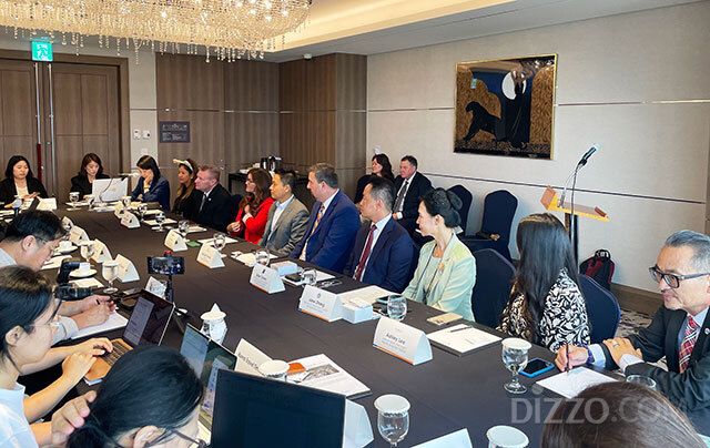 애너하임을 홍보하기 위해 애너하임관광청 관계자들과 현지 주요 파트너사들이 대거 방한했다.(사진촬영=서미영 기자)
