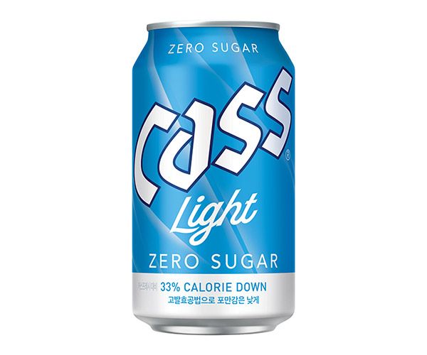 라이트 맥주 ‘카스 라이트’./사진=오비맥주