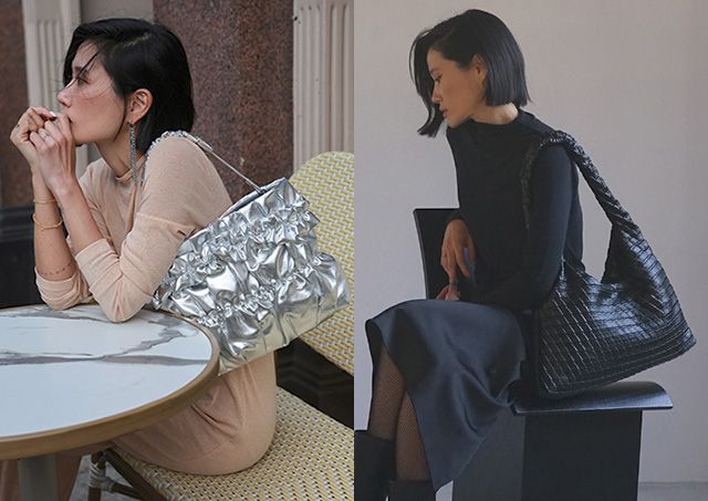 인기를 주도하고 있는 셔링 포인트 실버백과 호보백 / 콰니 제공