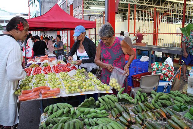 타히티 파페에테 마켓(사진촬영=서미영 기자)