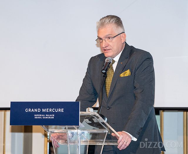 빈센트 르레이 아코르 앰배서더 코리아 운영총괄사장(사진제공=그랜드 머큐어 임피리얼 팰리스 서울 강남)