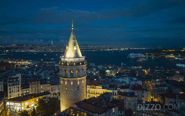 갈라타 타워(Galata Tower)(사진제공=튀르키예문화관광부)
