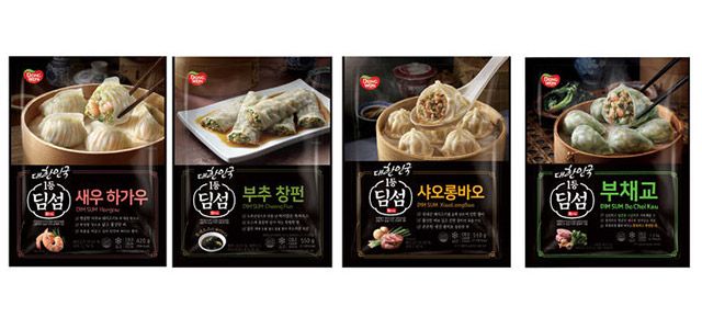 동원F&B 딤섬류 4종./사진=동원F&B