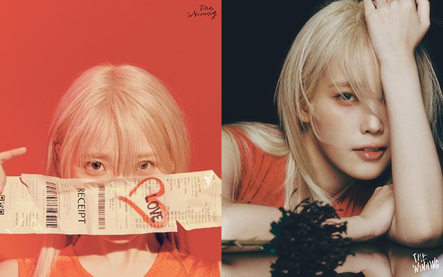 '홀씨'가 수록된 여섯 번째 미니앨범 '더 위닝(The Winning)' 표지와 티저 이미지 /사진 출처=아이유 SNS