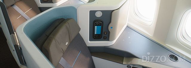 KLM 네덜란드 항공 새로운 보잉 777 월드 비즈니스 클래스 좌석