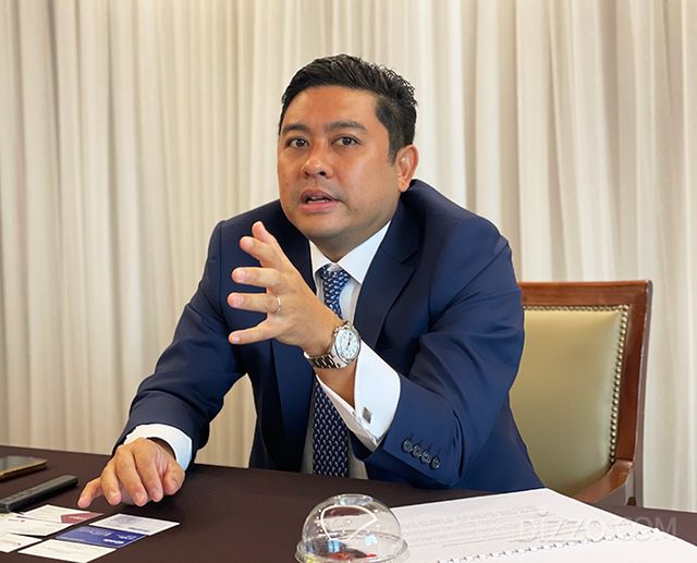 오닉스 호스피탈리티 그룹(ONYX Hospitality Group)의 CEO 유타차이 차라나치타(Yuthachai Charanachitta)(사진촬영=서미영 기자)