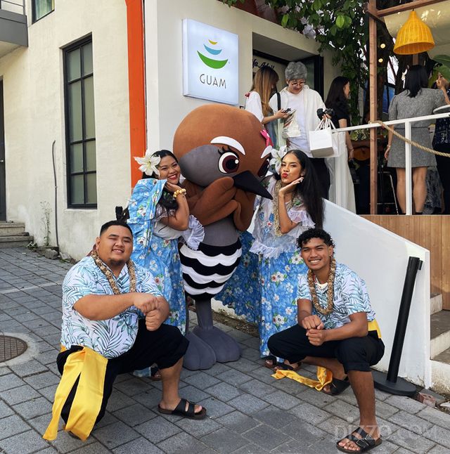 괌정부관광청 '컬러오브괌 성수 ' 팝업 현장(사진촬영=서미영 기자)