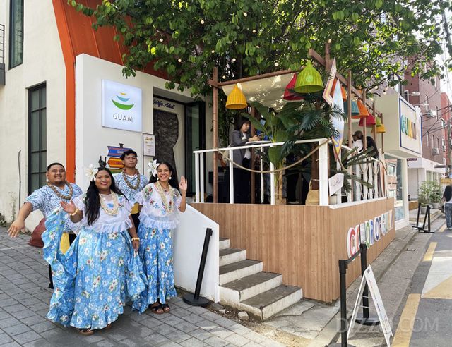 괌정부관광청 '컬러오브괌 성수 ' 팝업 현장(사진촬영=서미영 기자)