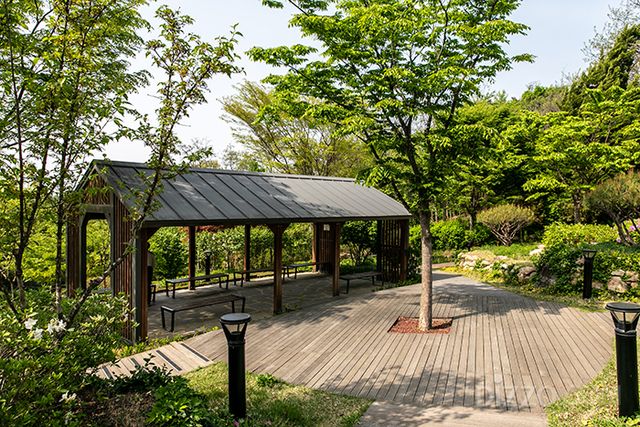 9코스 – 쉬어가기 좋은 느림보숲길 쉼터(사진제공=서울관광재단)