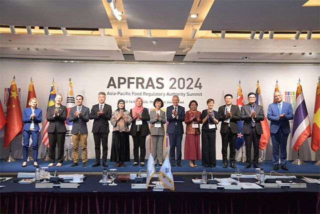 식품의약품안전처가 5월 13~14일 서울 중구 웨스턴조선호텔에서 아시아태평양 식품 기관장 협의체 아프라스(APFRAS) 회의를 개최했다. /사진 제공=한국건강기능식품협회