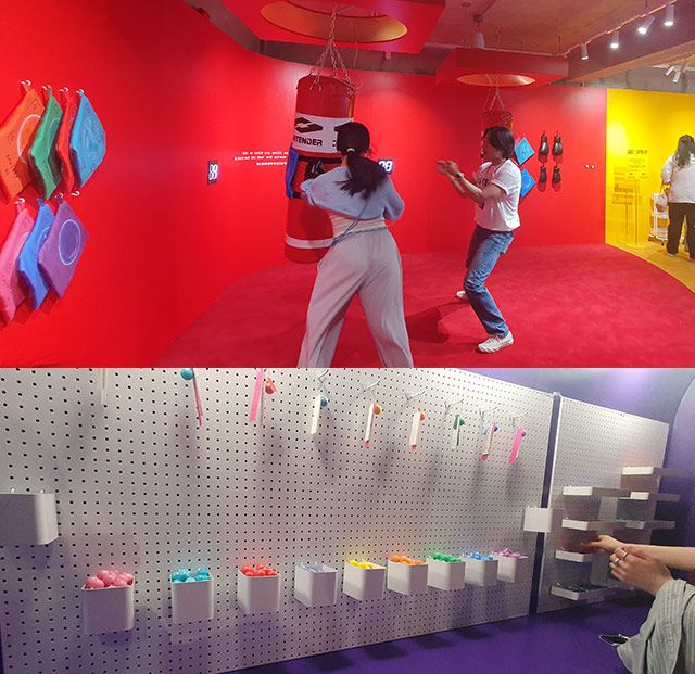 닥터지 팝업스토어 2층 내부 전경./사진=김경희