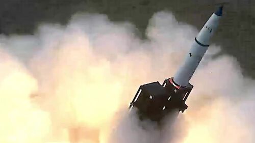 L-SAM 요격시험 장면 / 사진 제공=국방과학연구소