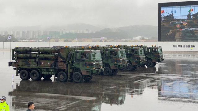 2023년 9월, 건군 75주년 국군의날 기념식 본행사에 등장한 천궁 / 사진 제공=BEMIL 군사세계