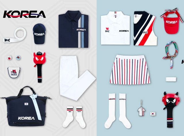 2024파리올림픽 골프 국가대표팀의 선수복./사진=왁