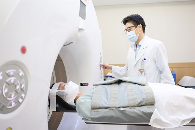 서울아산병원에서 환자가 PETCT 검사를 받고 있다. /사진 제공=서울아산병원