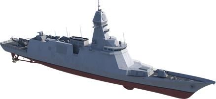 울산급 Batch-IV 함정 형상 / 이미지 제공=방위사업청