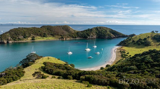 베이 오브 아일랜드의 섬 풍경 ⓒNorthland NZ