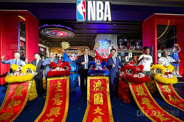 마카오 최초 NBA 플래그십 스토어 오픈(사진제공=샌즈 차이나)