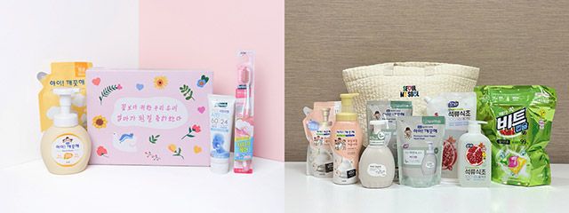 라이온코리아는 서울시 모든 임신부 가정에게 아장아장 위생용품 세트와 삼둥이 이상 출산 가정에 지원하는 축하 선물세트를 지원하고 있다./사진=라이온코리아