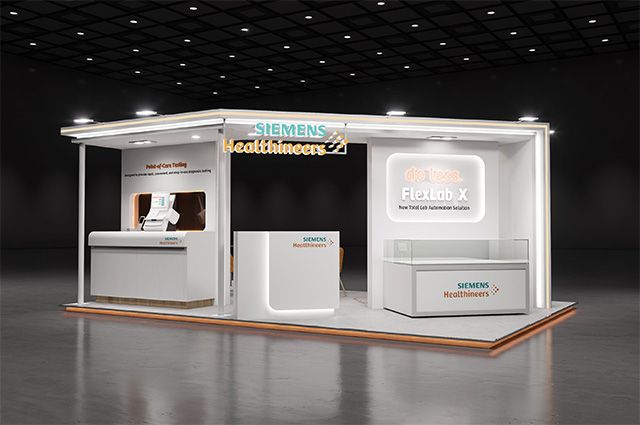 지멘스 헬시니어스 LMCE 2025 부스 전경 /이미지 제공=지멘스 헬시니어스㈜