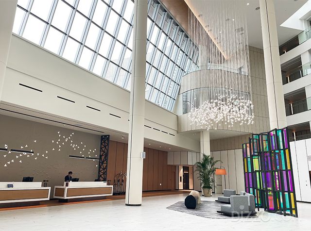 호텔 로비(사진촬영=서미영 기자)