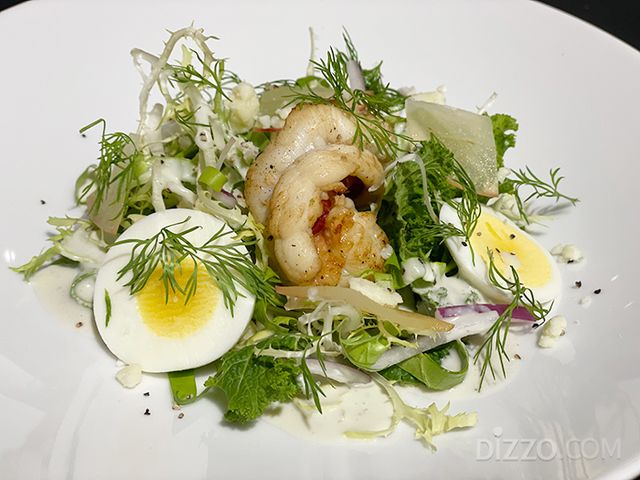 BLT 스테이크의 디너 코스 중 랍스터 샐러드(사진촬영=서미영 기자)