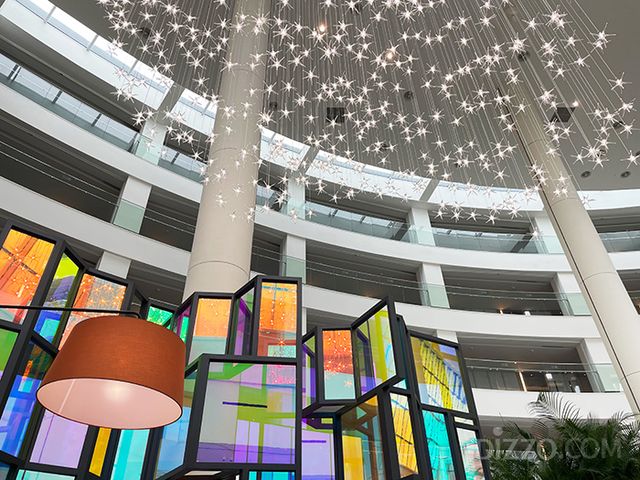 호텔 로비(사진촬영=서미영 기자)