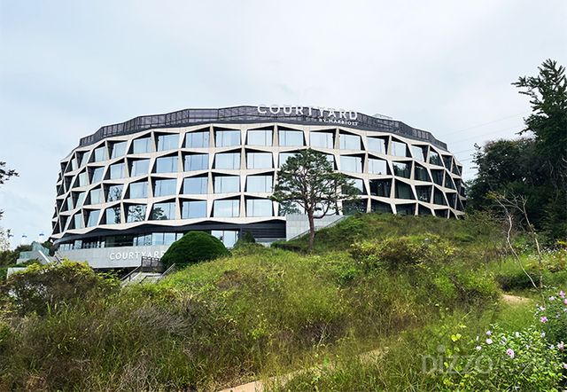 코트야드 메리어트 평택 호텔 외관(사진촬영=서미영 기자)