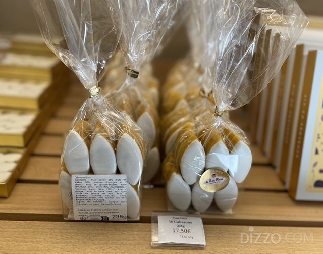 엑상프로방스의 대표적인 특산품 깔리송(Calisson)(사진촬영=서미영 기자)