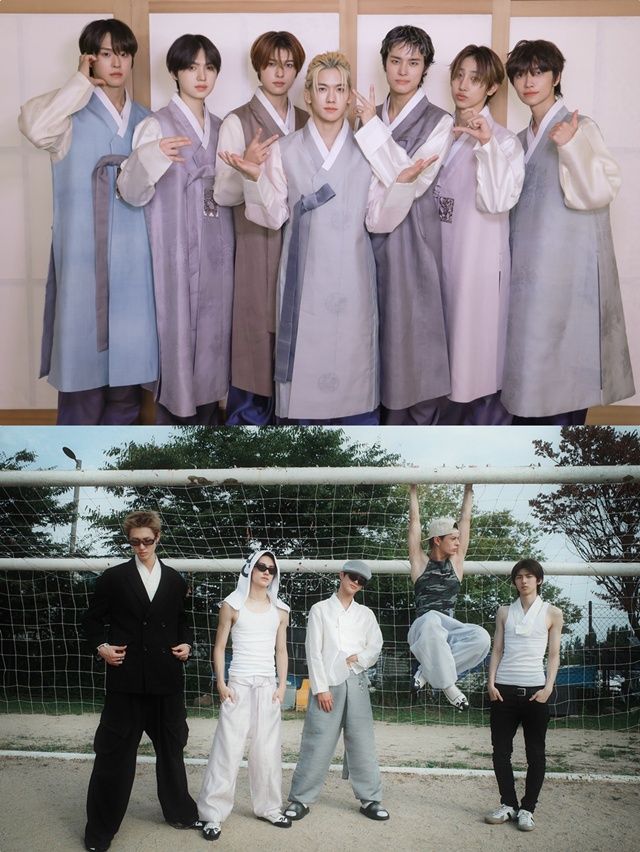 하츠투하츠·키키·코르티스…2025 신인들, 한복 입고 전한 추석 인사 [스타zip]