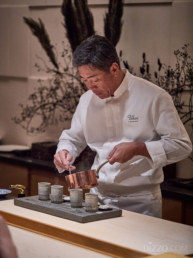 우카이 그룹의 총괄 셰프 사사노 유이치로