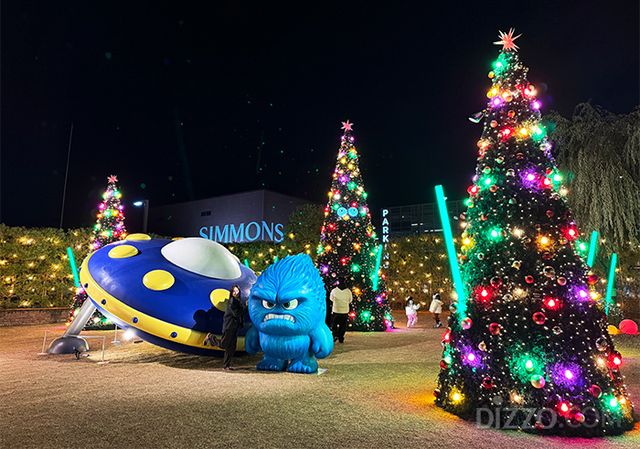 시몬스 테라스‘잔디정원’(사진촬영=서미영 기자)