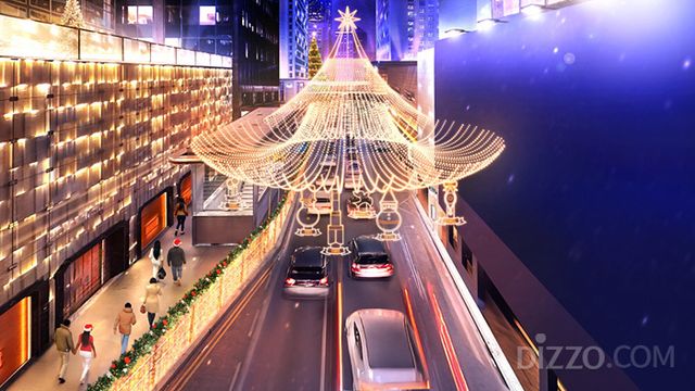 윈터페스트 스타 라이트 대로(사진제공=홍콩관광청)