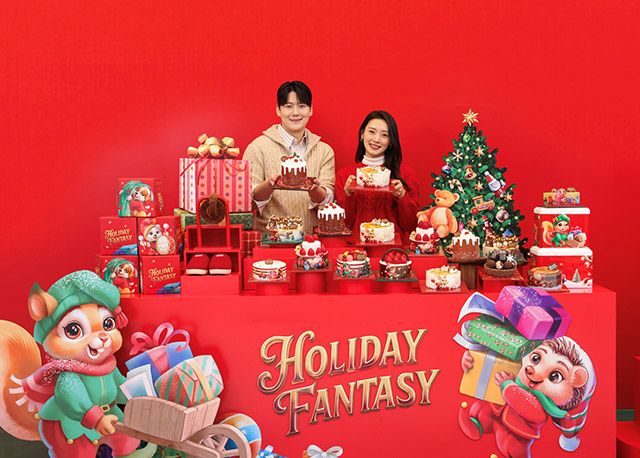배스킨라빈스 2025 크리스마스 캠페인 홀리데이 판타지 공개./사진=배스킨라빈스 제공
