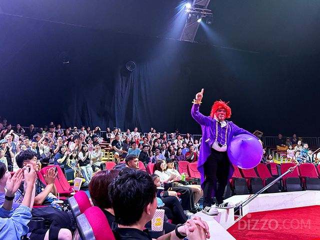 PIC 괌의 시그니처 공연 '슈퍼 아메리칸 서커스'(사진촬영=서미영 기자)