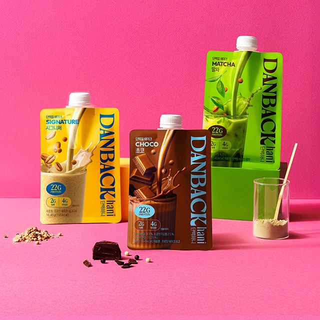 단백하니 단백질쉐이크 3종./사진=CJ제일제당
