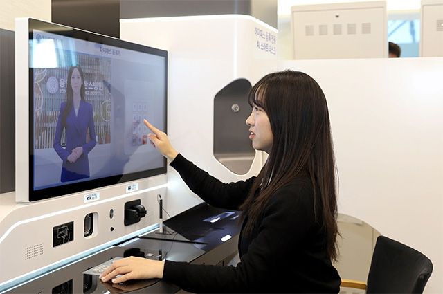 AI 스마트 데스크 /사진 제공=용인세브란스병원