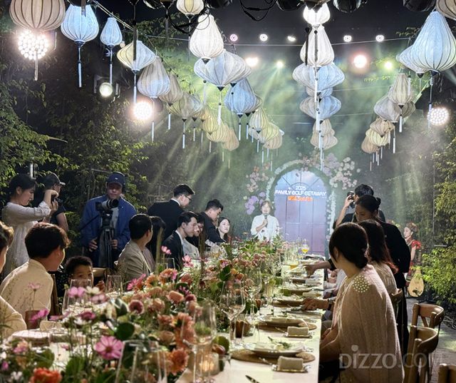 메리어트 본보이‘패밀리 골프 겟어웨이’의 하이라이트 행사인 박세리 감독과 함께하는 디너 파티 현장(사진촬영=서미영 기자)