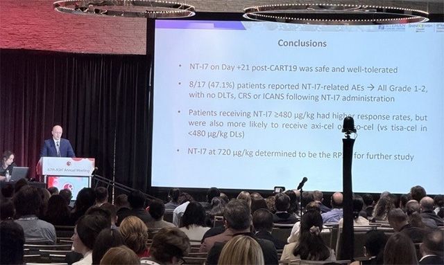 네오이뮨텍은 ASH 2025에서 NIT-112 임상 결과를 구두 발표했다. /사진 제공=네오이뮨텍