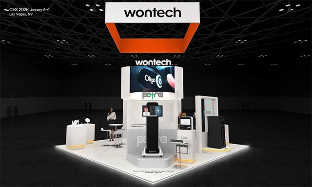 CES 2026 원텍 부스 전경 /이미지 제공=원텍