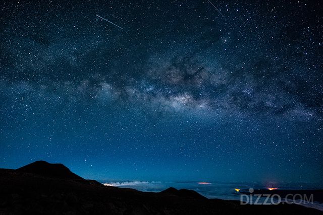 마우나케아 정상에서 바라본 밤하늘(사진 제공=하와이 관광청 한국 사무소)