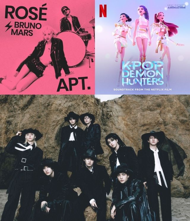 사진: 더블랙레이블, 넷플릭스, JYP엔터테인먼트 제공