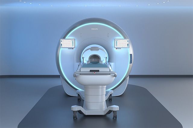 필립스가 RSNA 2025에서 공개한 저헬륨 3.0T MR 플랫폼 ‘블루실 호라이즌(BlueSeal Horizon)’. /사진 제공=필립스