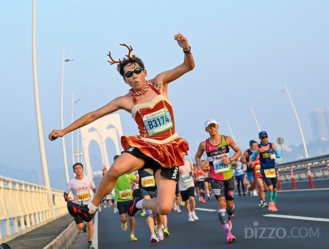 한국 마라톤 참가자(사진제공=마카우정부관관청)