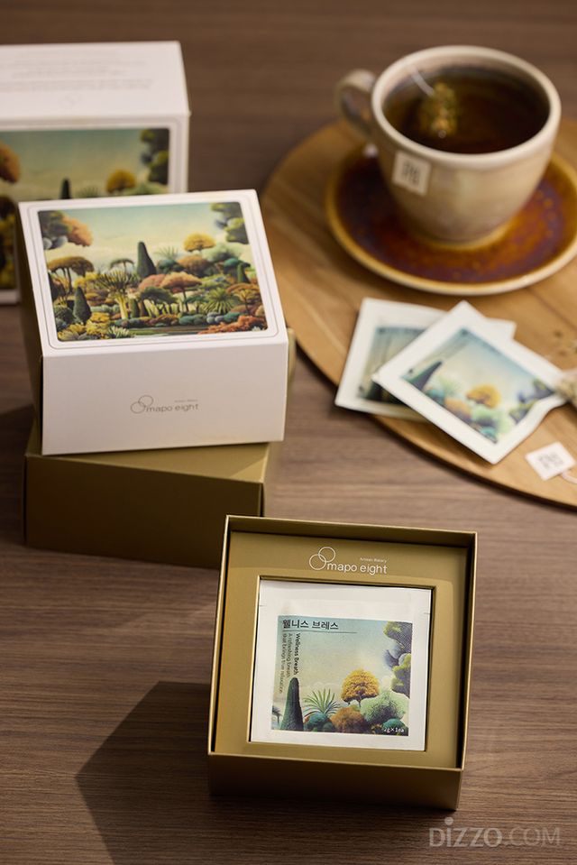 마포 에이트의 시그니처 티 ‘웰니스 브레스’