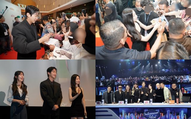 '첫 스크린 도전' 다현, 관객 환호에 눈물…진영과 '그소녀' 인도네시아 투어 성료