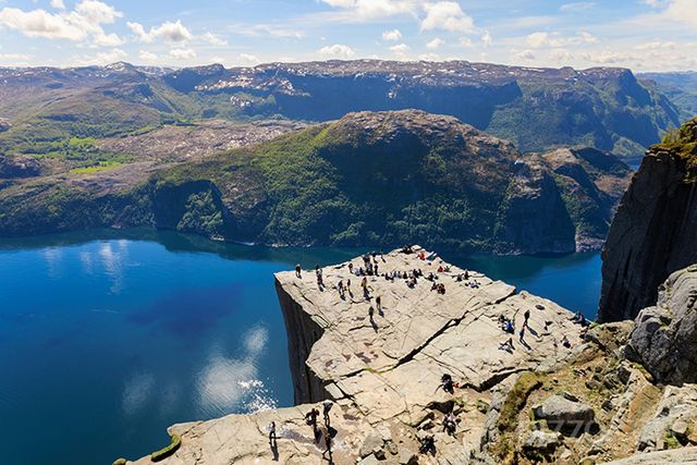 노르웨이 프레이케스톨렌(사진제공=교원투어)
