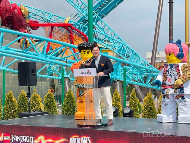 [현장취재] 200억 투입한 몰입형 체험... 닌자고의 세계로 이끄는 '스핀짓주 마스터' 어트랙션 첫선