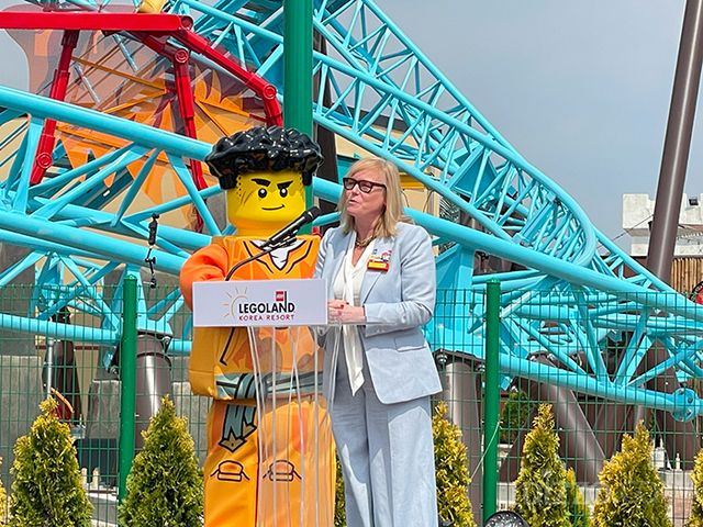 [현장취재] 200억 투입한 몰입형 체험... 닌자고의 세계로 이끄는 '스핀짓주 마스터' 어트랙션 첫선